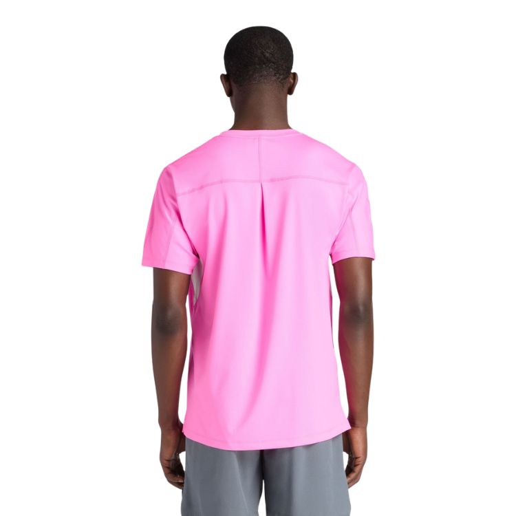 New Balance T-Shirt Tournament Novelty Heren Roze