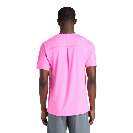 New Balance T-Shirt Tournament Novelty Heren Roze