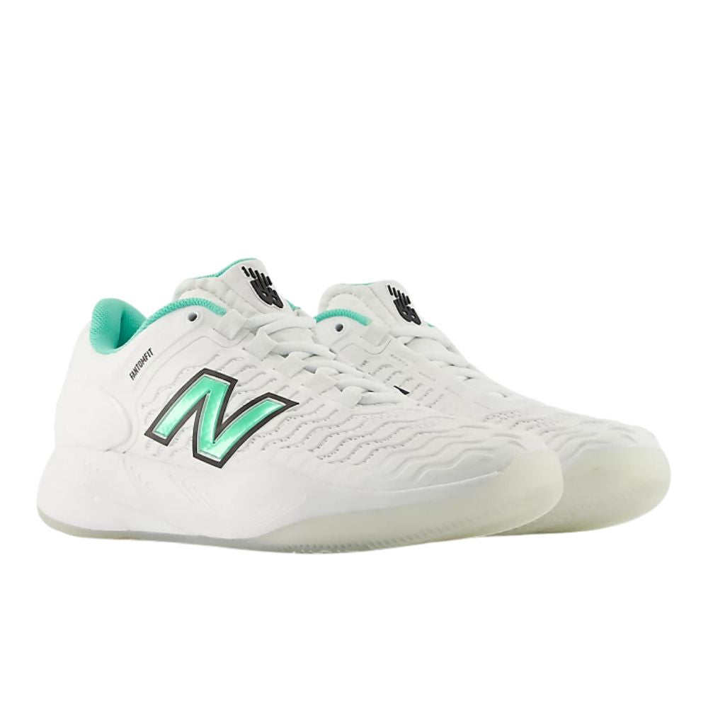 New Balance Tennisschoen Padelschoen Fresh Foam X CT-Rally Heren Wit Zijkant