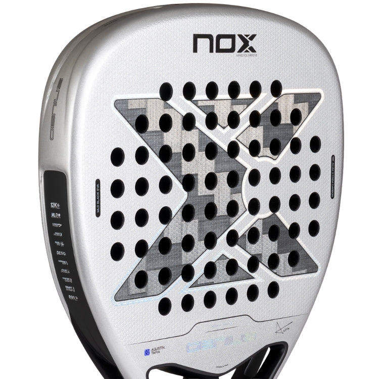 Nox Padelracket Genius Attack AT10 12k Agustín Tapia 2027