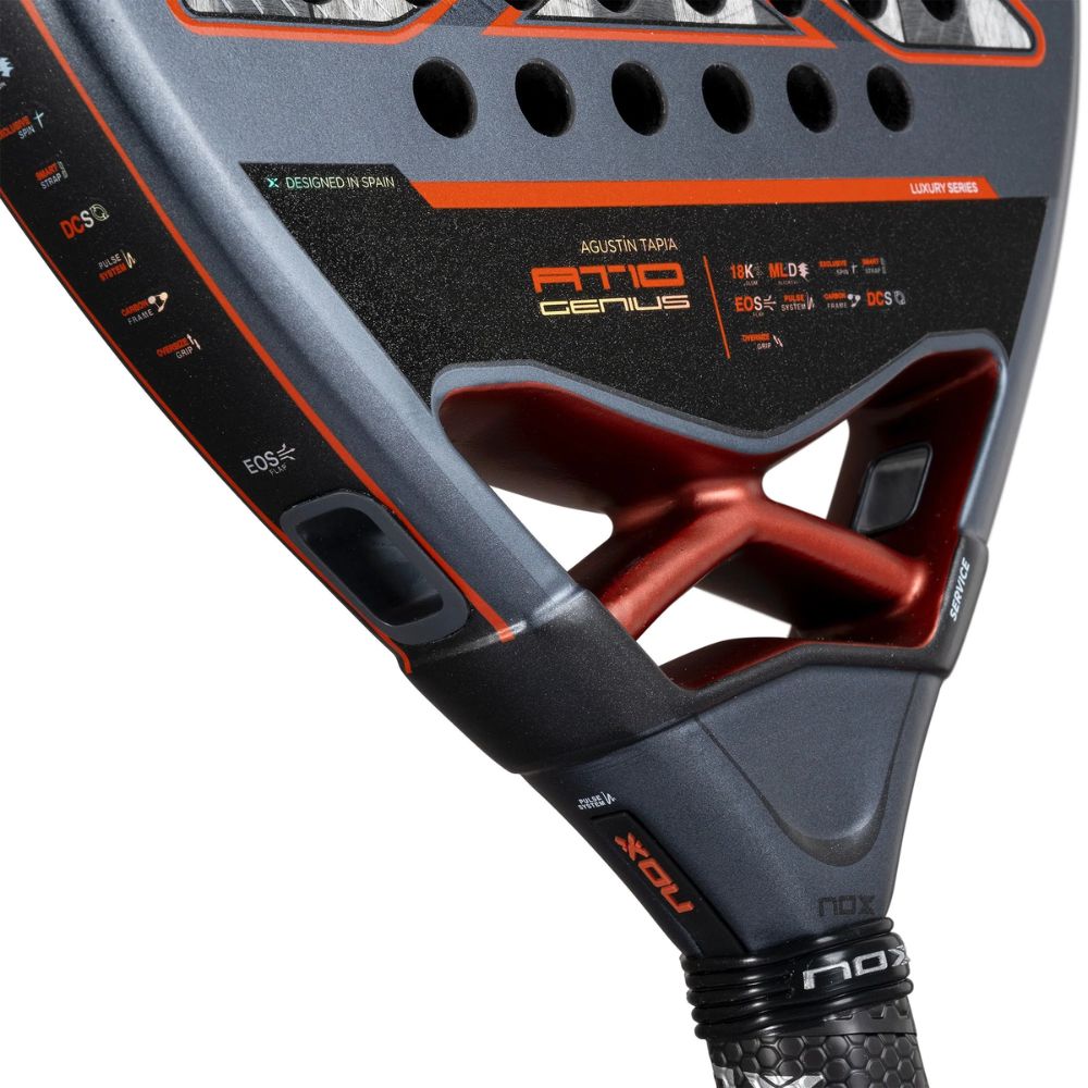Nox Padelracket Luxury Genius AT10 18k Tapia