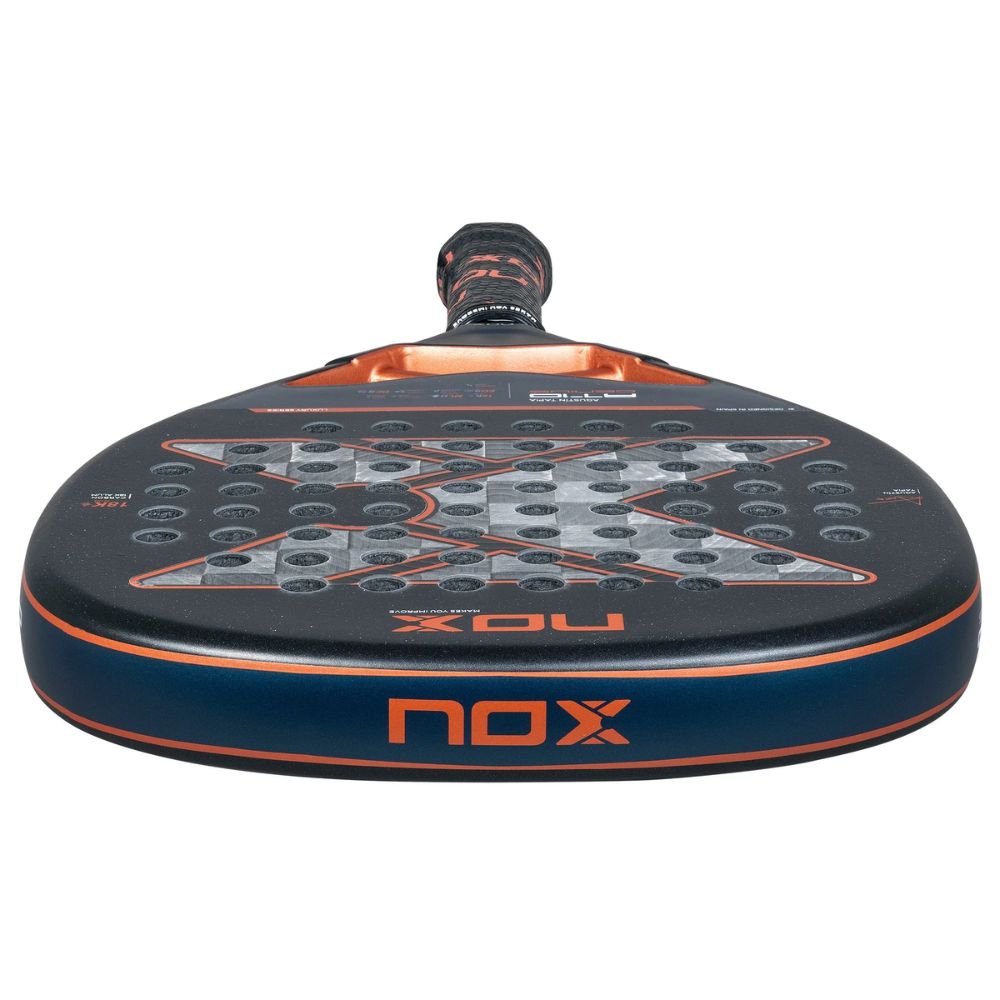 Nox Padelracket Luxury Genius AT10 Attack 18k Tapia