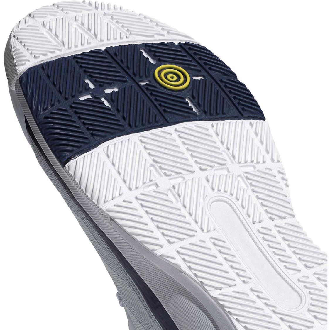 Adidas Crazyquick LS Padelschuhe für Herren, Weiß und Blau