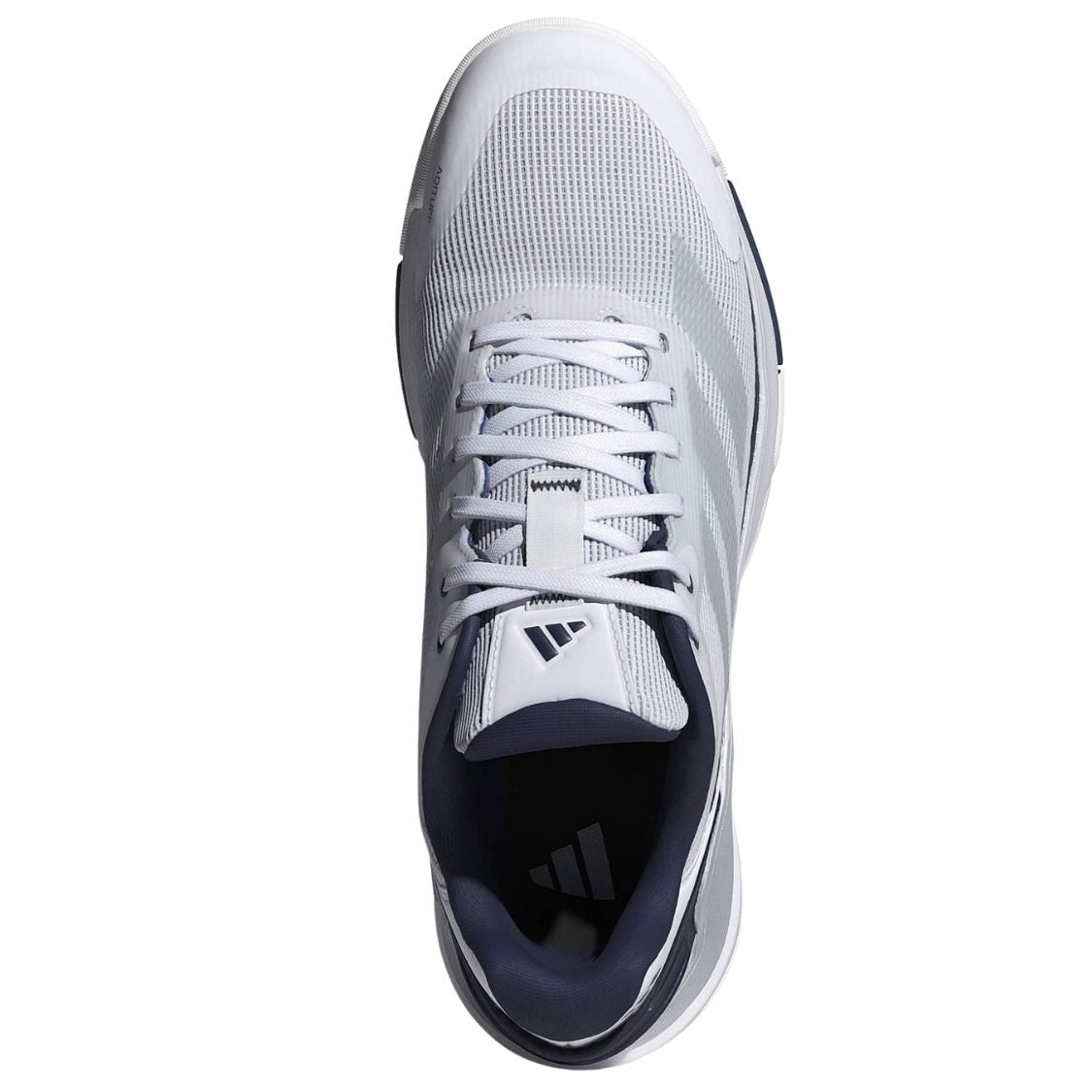Adidas Crazyquick LS Padelschuhe für Herren, Weiß und Blau