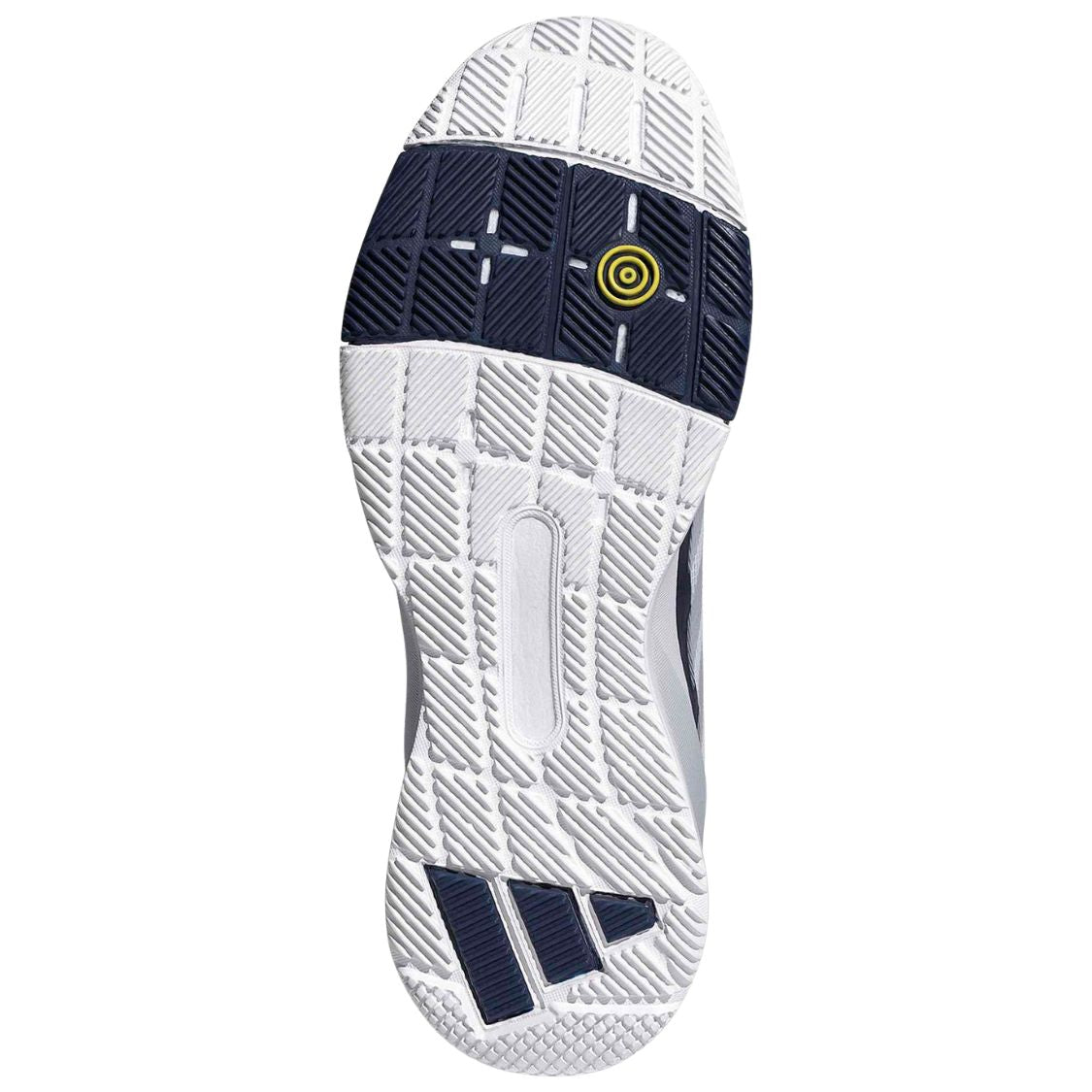 Adidas Crazyquick LS Padelschuhe für Herren, Weiß und Blau