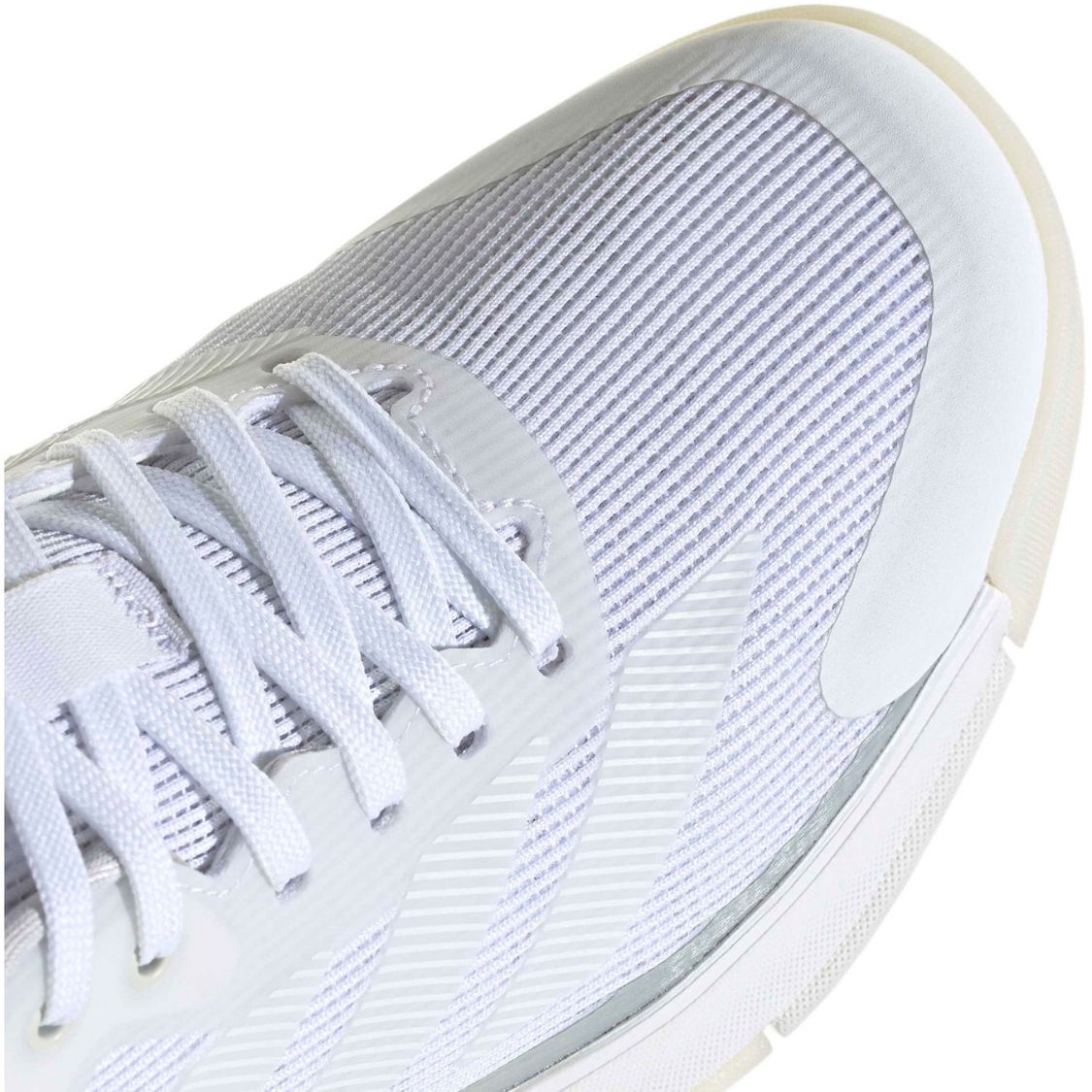 Adidas Padelschoen Crazyquick Lightstrike Padel Dames Wit Zilver