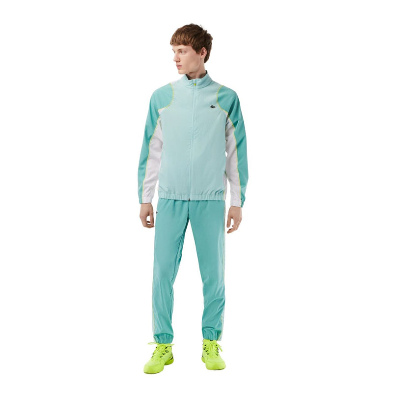 Lacoste Heren Tennis Jogger-Set Trainingspak Groen