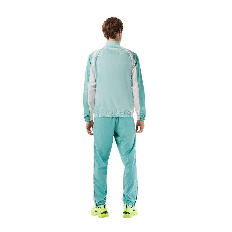 Lacoste Heren Tennis Jogger-Set Trainingspak Groen