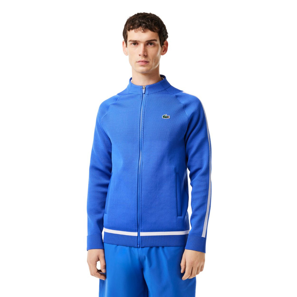 Lacoste Jack X Novak Djokovic Sportjacke Herren Blau