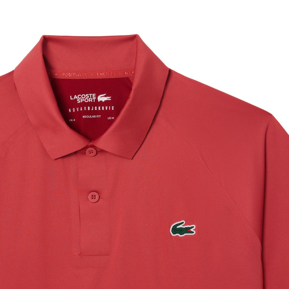 Red Polo Lacoste Sale Cropped Lacoste Polo On Sale
