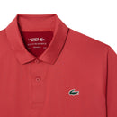 Lacoste Polo Shirt Sport Novak Djokovic Ultra-Dry Heren Roze Rood