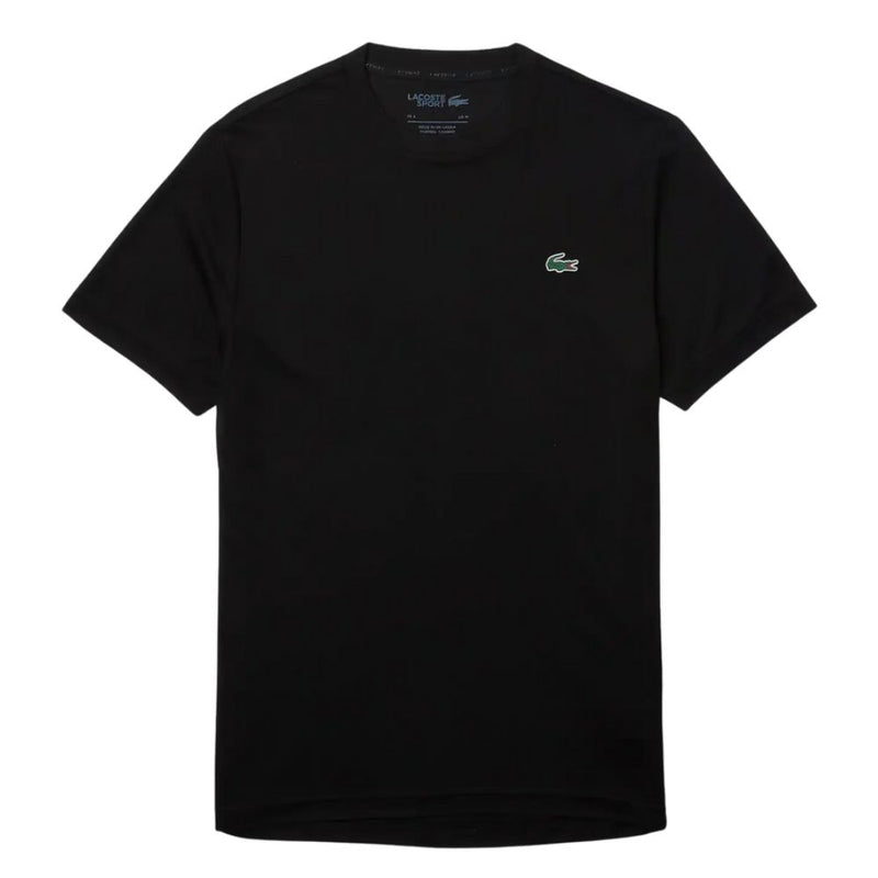 Lacoste T-Shirt Sport Ronde Hals Heren Zwart