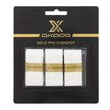Oxdog Padel Overgrip Gold Pro 3 Pack Wit