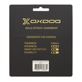 Oxdog Padel Overgrip Gold Sticky 3er Pack Weiß