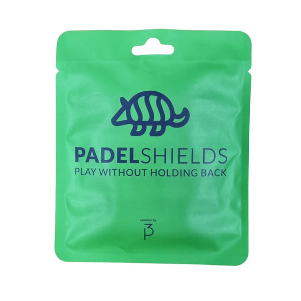 Padelshields Beschermstrips Padelrackets Universeel Zwart