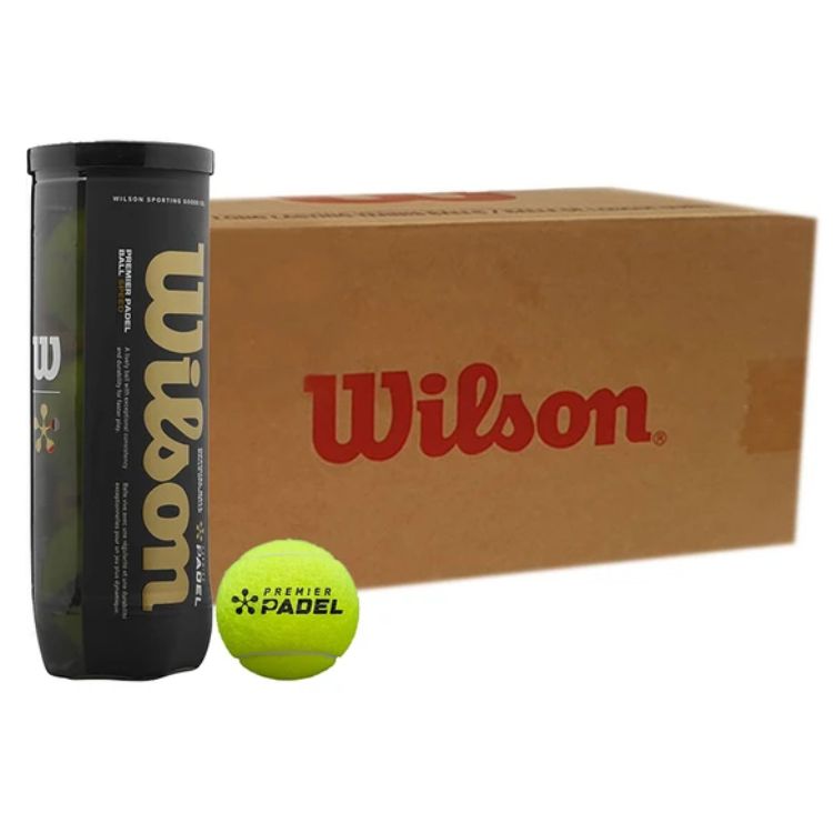 Wilson Padelballen Premier Padel Speed Doos 24 x 3 Ballen