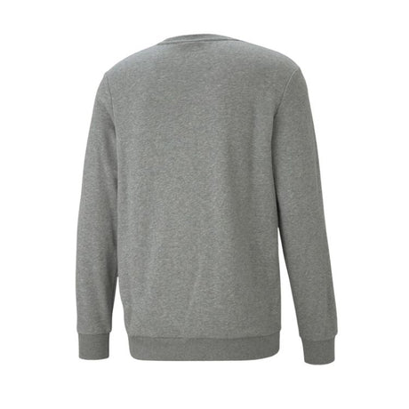 Puma Sweatshirt Essential Big Logo Crew Herren Grau