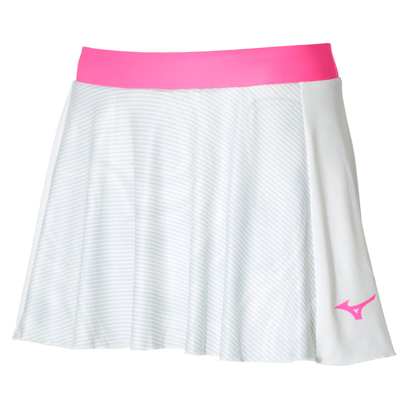 Mizuno Printed Flying Skirt Dames Wit Grijs