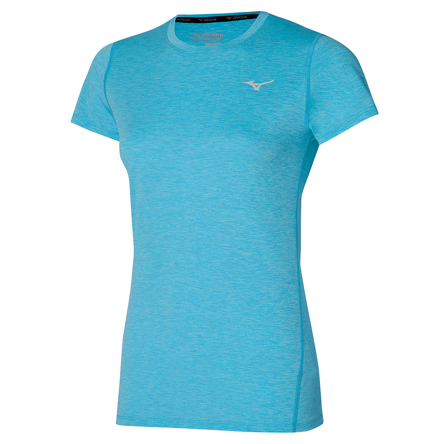 Mizuno Shirt Impulse Core T-Shirt Damen Blau