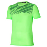 Mizuno T-Shirt Core Graphic Tee Herren Grün