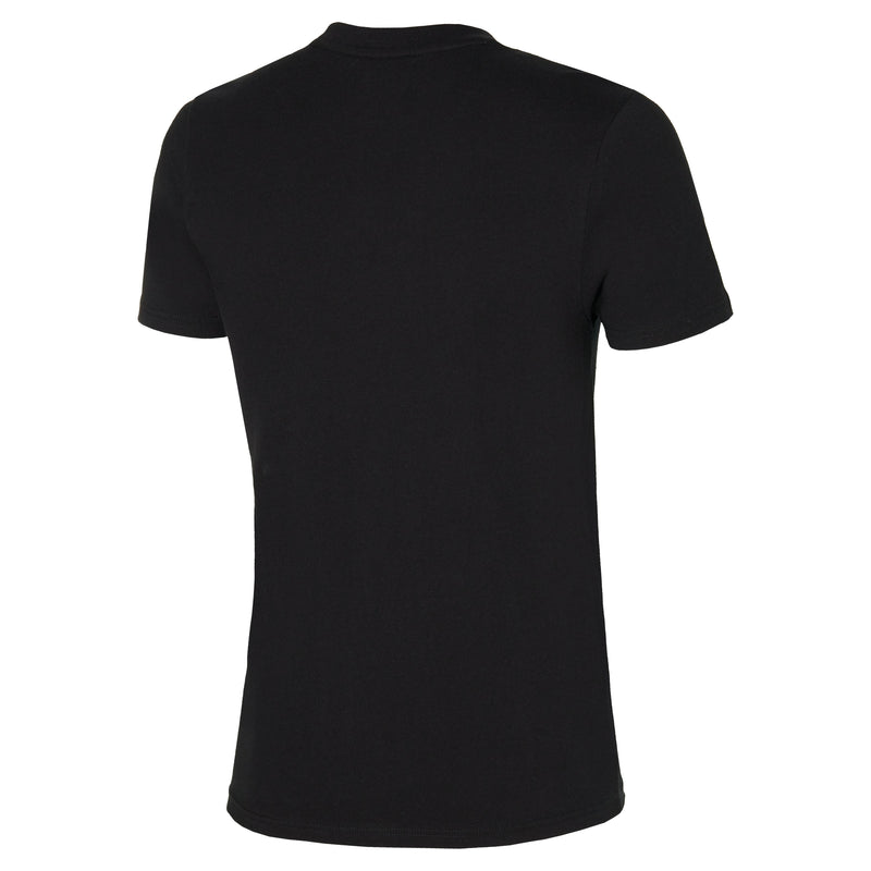 Mizuno Athletic T-Shirt Heren Zwart - Groen