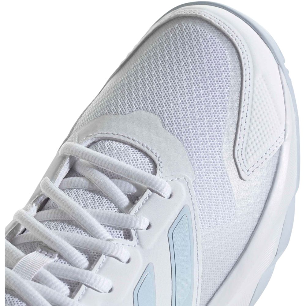 Adidas Tennisschoen Padelschoen Courtjam Control 3 Clay Dames Wit Bovenkant