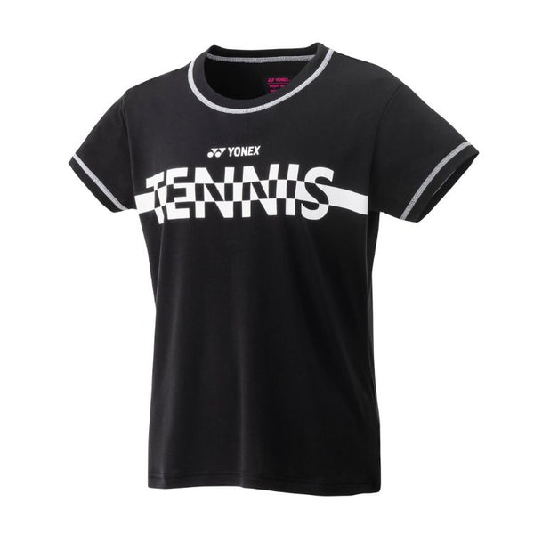 Yonex T-Shirt Dames Zwart