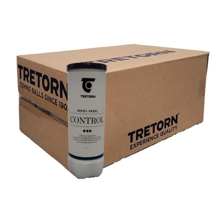 Tretorn Padelball-Serie + Padel-Steuerbox 24 x 3 Bälle