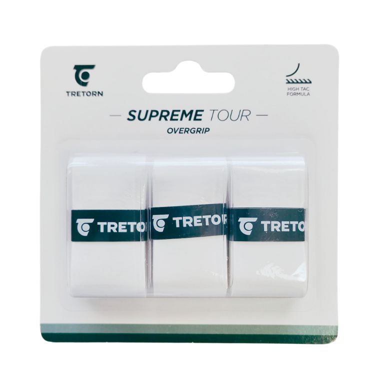 Tretorn Padel Overgrip Supreme Tour Weiß