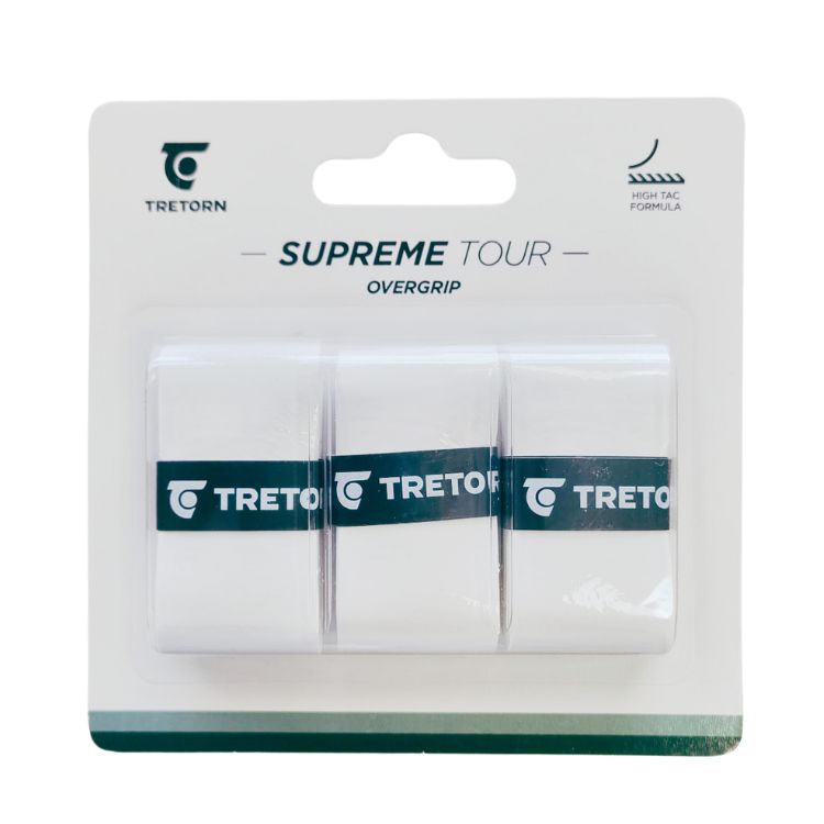 Tretorn Padel Overgrip Supreme Tour Wit