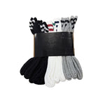U.S. Grand Polo Sokken Heren 10-Pack Mix Zwart Wit Grijs