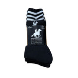 U.S. Grand Polo Sokken Heren 10-Pack Mix Zwart Wit Grijs