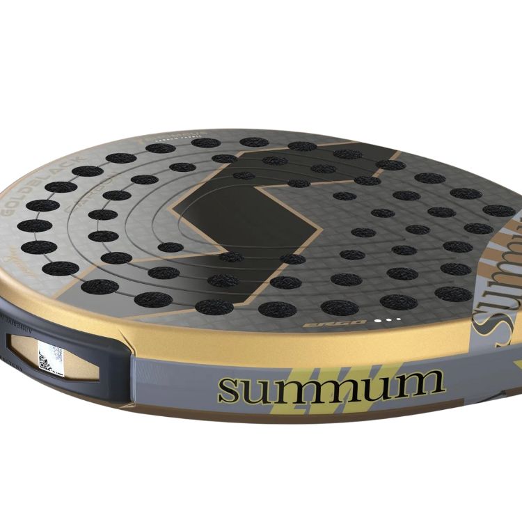 Varlion Padelracket Summum Carbon Gold Black Testracket Outlet