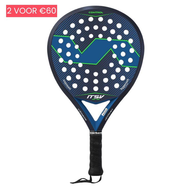 Varlion Padelracket LW Hexagon 8.8 Blauw