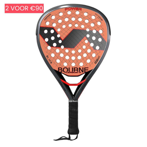 Varlion Padelracket Bourne Carbon Ti Oranje