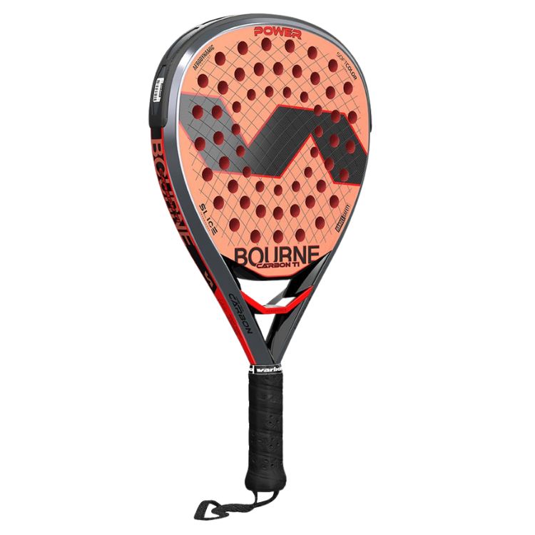 Varlion Padelracket Bourne Carbon Ti Oranje