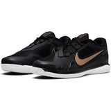 W Nike Zoom Vapor Pro Cly Dames Zwart Neus