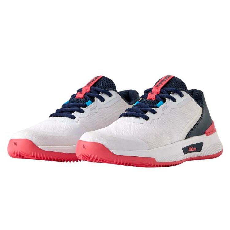 Wilson Tennisschoen Padelschoen Intrigue Pro Clay Dames Wit Navy