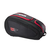 Wilson Padel Tasche Bela V3 Tour Padel Schwarz Rot
