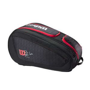 Wilson Padel Tasche Bela V3 Tour Padel Schwarz Rot