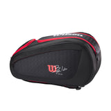 Wilson Padel Tasche Bela V3 Tour Padel Schwarz Rot