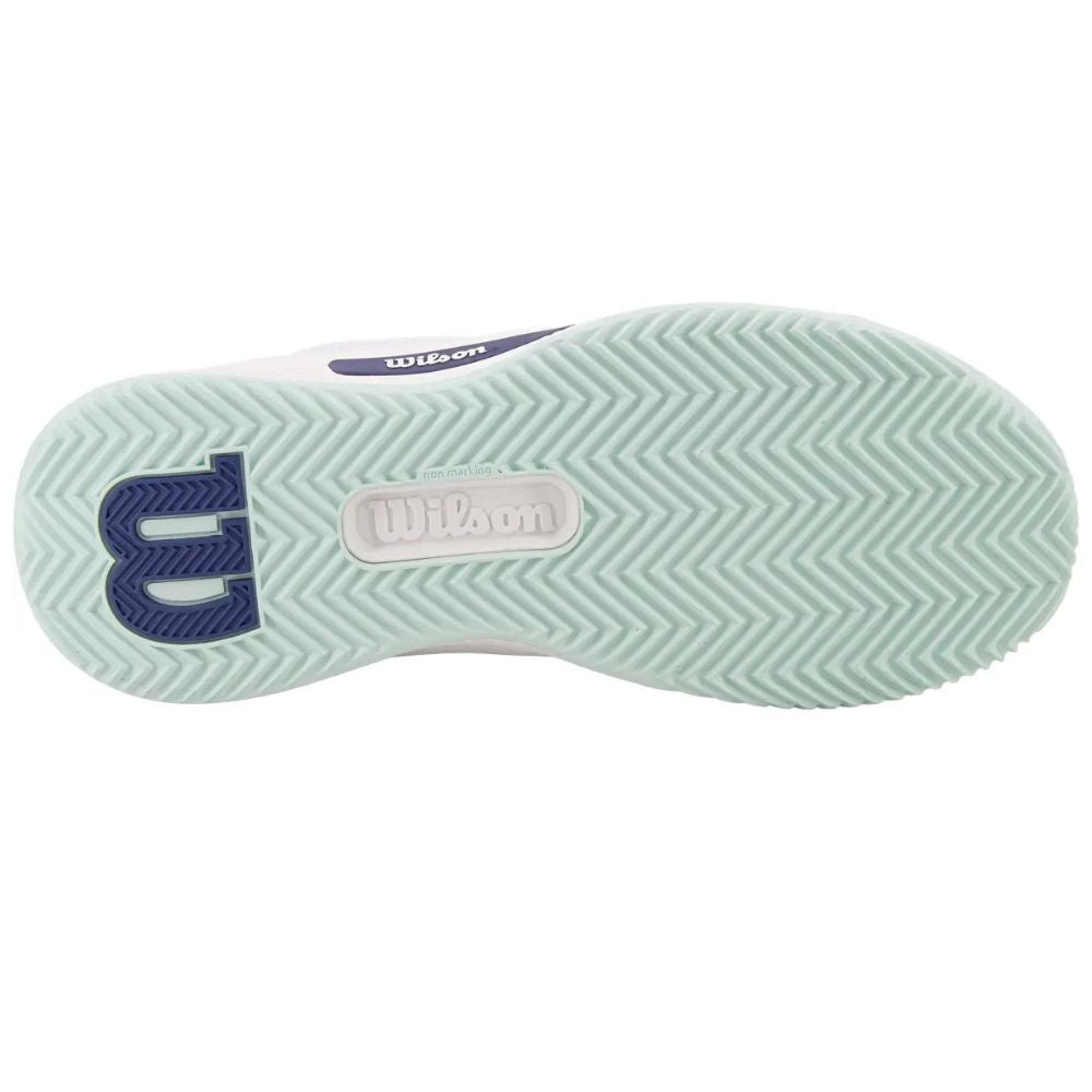 Wilson Tennisschuh Padelschuh Intrigue Pro Clay Damen Weiß