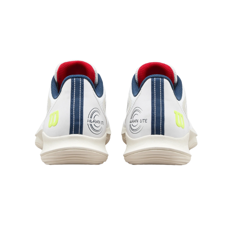 Wilson Padelschoen Tennisschoen Hurakn Lite Dames Wit Achterkant