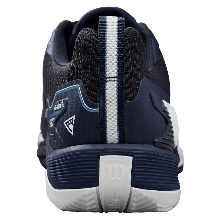 Wilson Tennisschoen Padelschoen Rush Pro 4.5 Clay Heren Navy