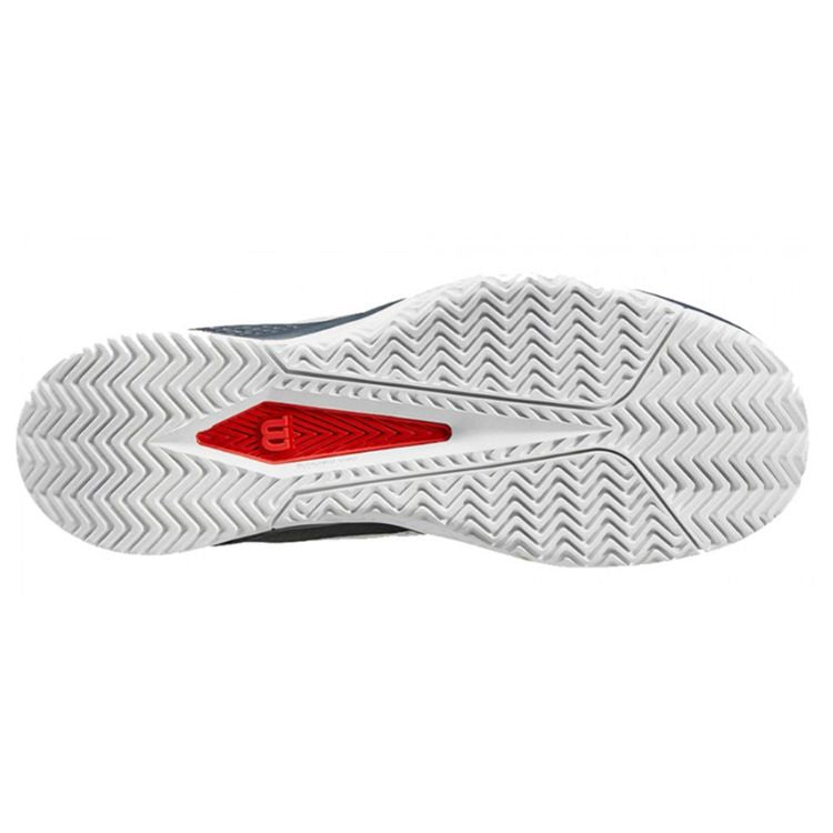 Wilson Tennisschoen Padelschoen Rush Pro Lite Heren Blauw Wit Maat 46 2/3 Outlet