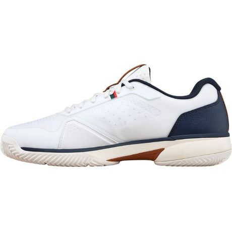 Wilson Tennisschuh Padelschuh Rush Lite 5 Clay Herren Weiß Navy