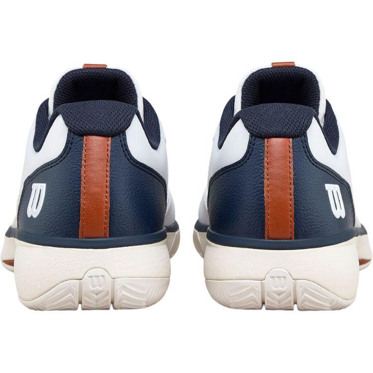 Wilson Tennisschuh Padelschuh Rush Lite 5 Clay Herren Weiß Navy