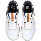 Wilson Tennisschuh Padelschuh Rush Pro 5 Clay Herren Weiß Navy