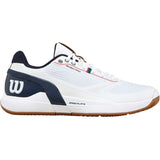 Wilson Tennisschuh Padelschuh Rush Pro 5 Clay Herren Weiß Navy
