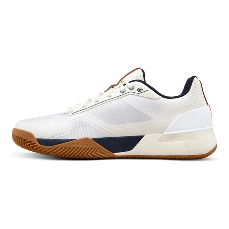 Wilson Tennisschuh Padelschuh Rush Tour 5 Clay Herren Weiß Navy